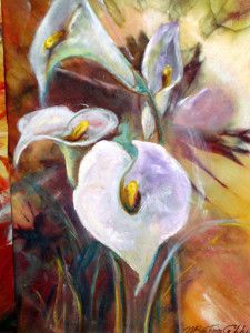 Calle, 35x50, dipinto ad olio.